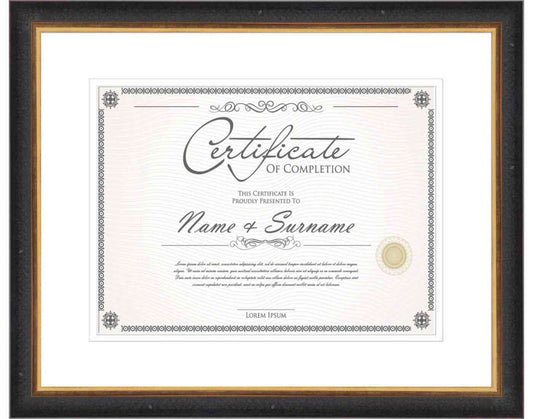 Color Frame for Certificates & Diplomas