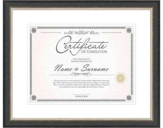 Color Frame for Certificates & Diplomas