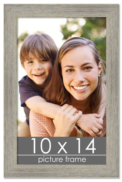 Distressed/Aged Contrast Grey Wood Picture Frame