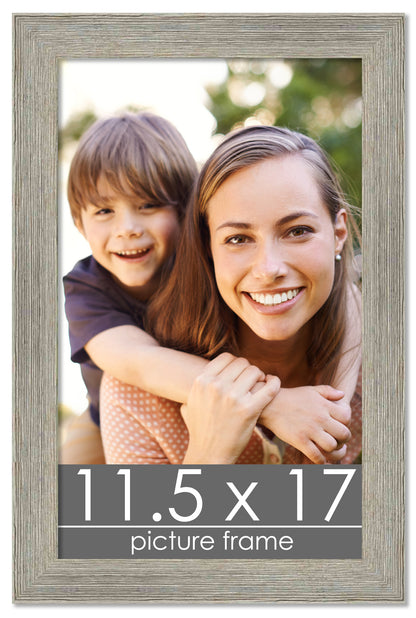 Distressed/Aged Contrast Grey Wood Picture Frame