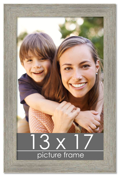 Distressed/Aged Contrast Grey Wood Picture Frame