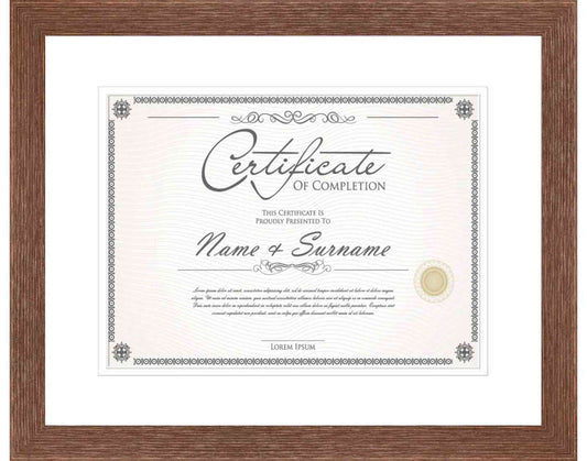 Color Frame for Certificates & Diplomas
