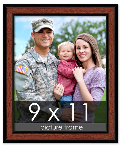 Traditional Walnut Wood Picture Frame