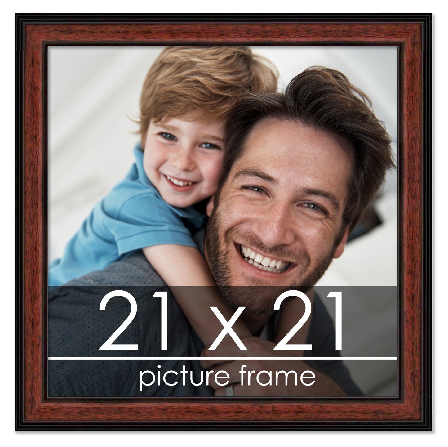 Traditional Mahogany Wood Picture Frame