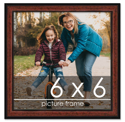 Traditional Mahogany Wood Picture Frame