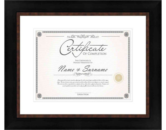 Bronze Frame for Certificates & Diplomas
