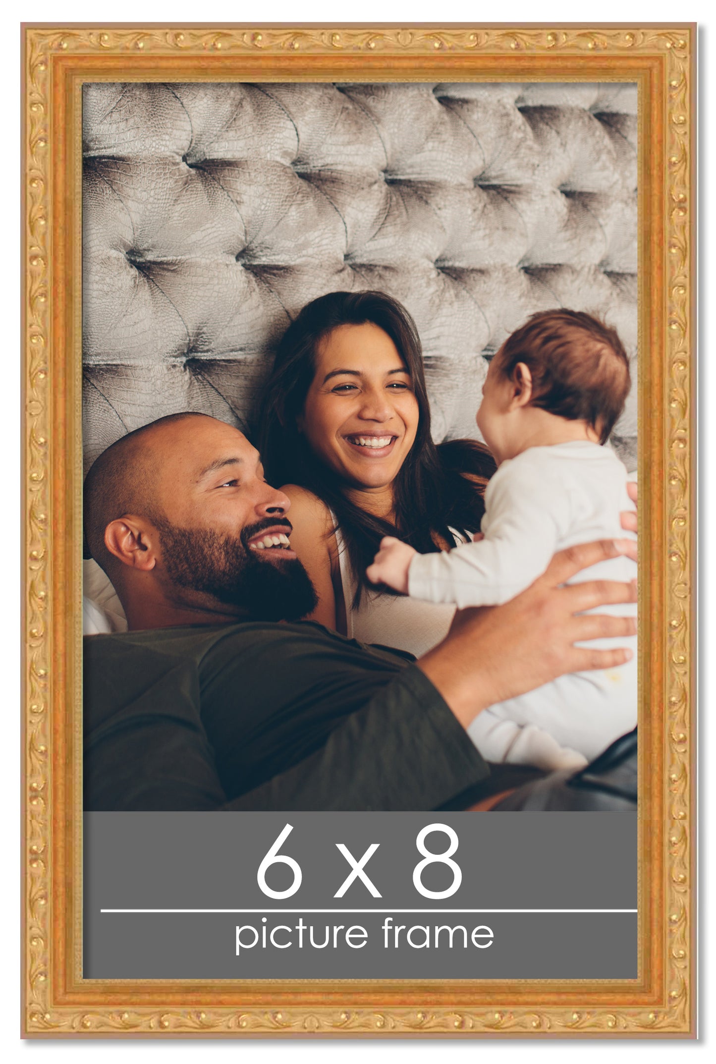Traditional Gold Wood Picture Frame