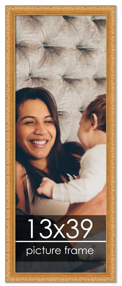 Traditional Gold Wood Picture Frame