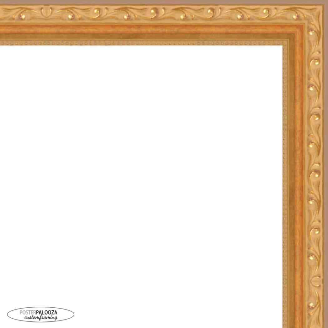 Traditional Gold Wood Picture Frame
