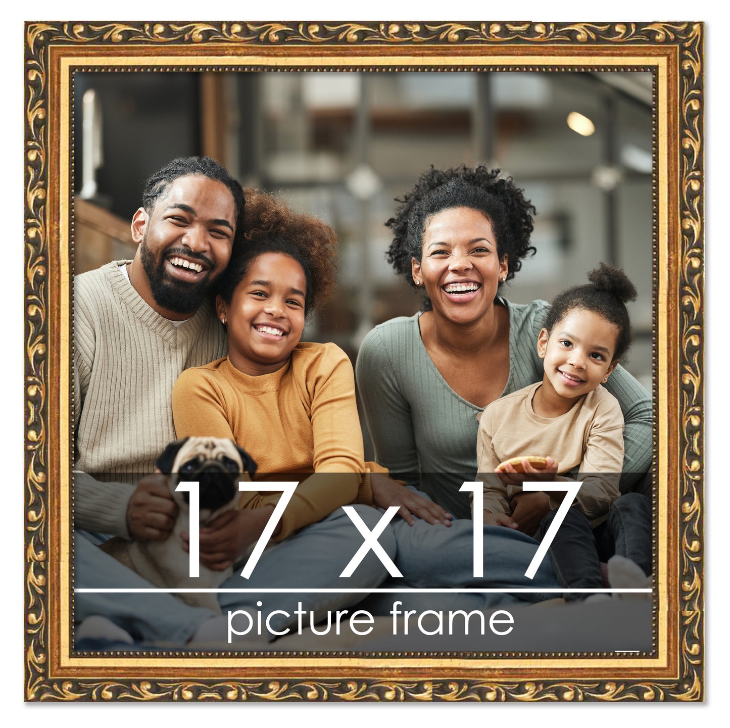 Traditional Gold Wood Picture Frame
