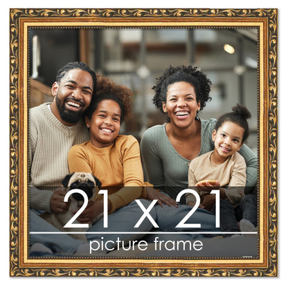 Traditional Gold Wood Picture Frame