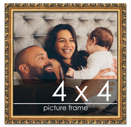 Traditional Gold Wood Picture Frame