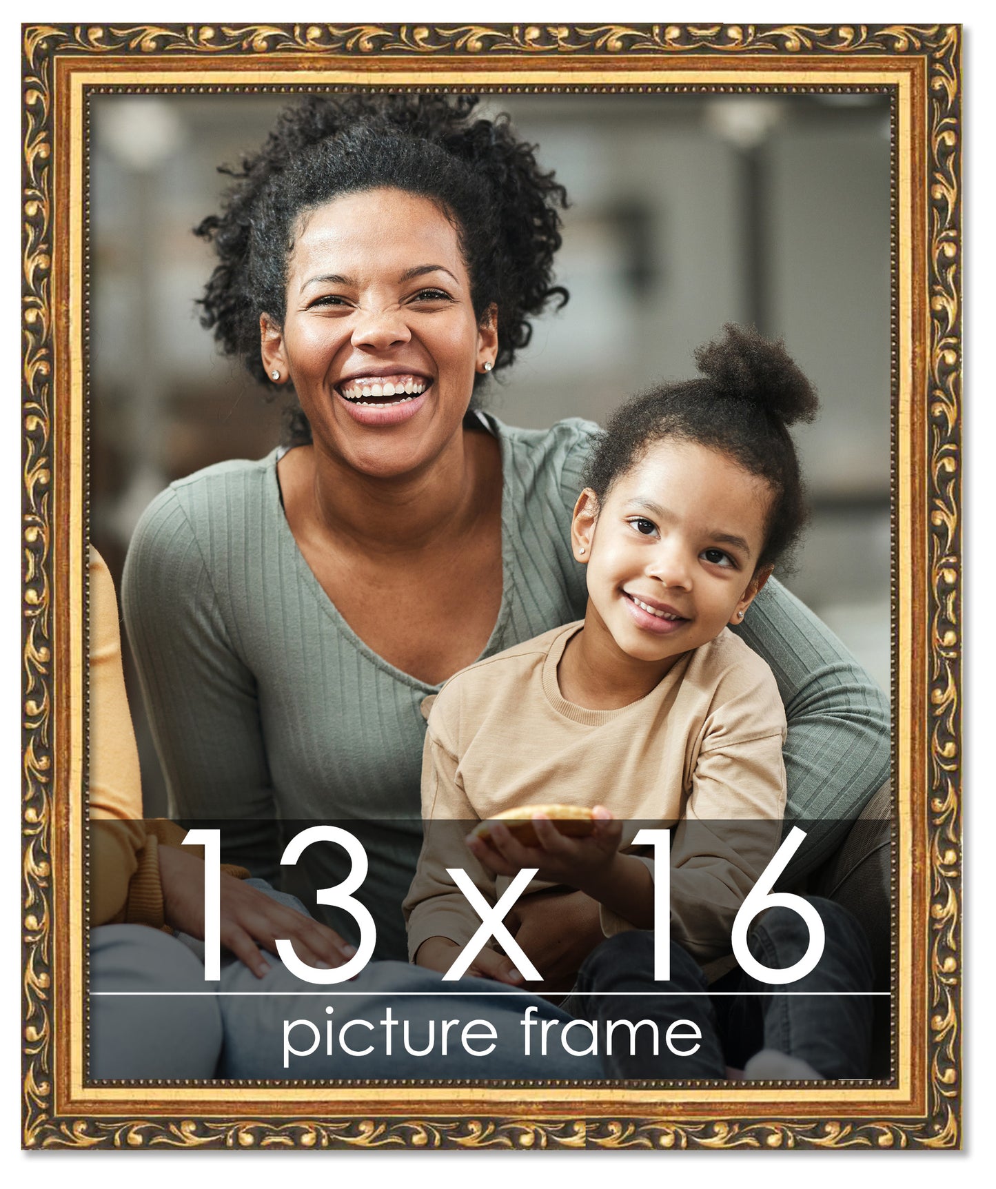 Traditional Gold Wood Picture Frame