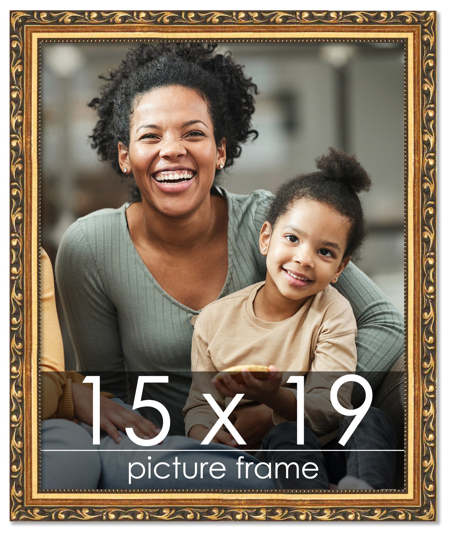 Traditional Gold Wood Picture Frame