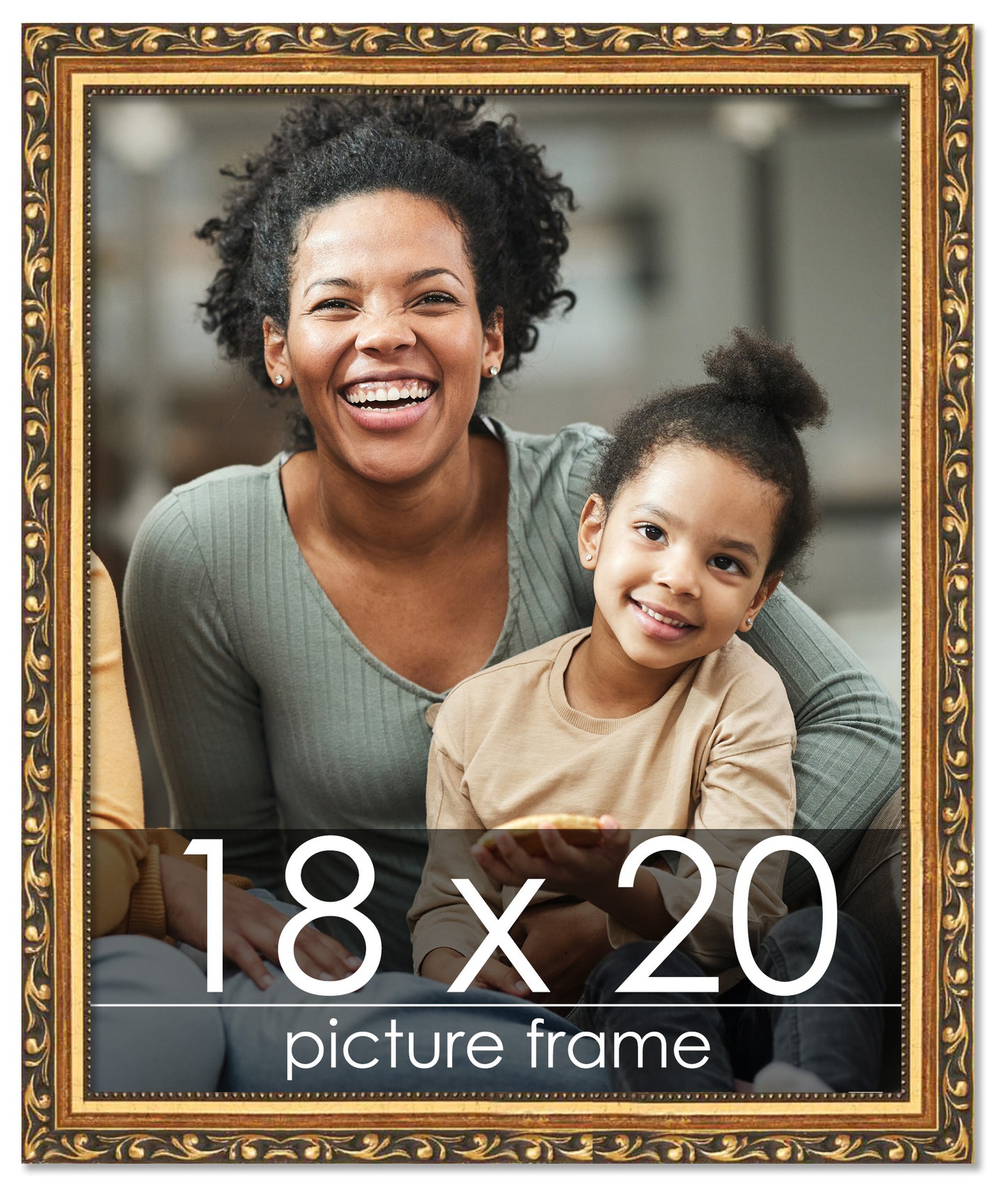 Traditional Gold Wood Picture Frame