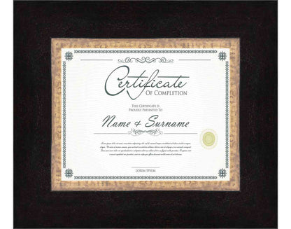 Color Frame for Certificates & Diplomas
