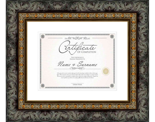 Color Frame for Certificates & Diplomas
