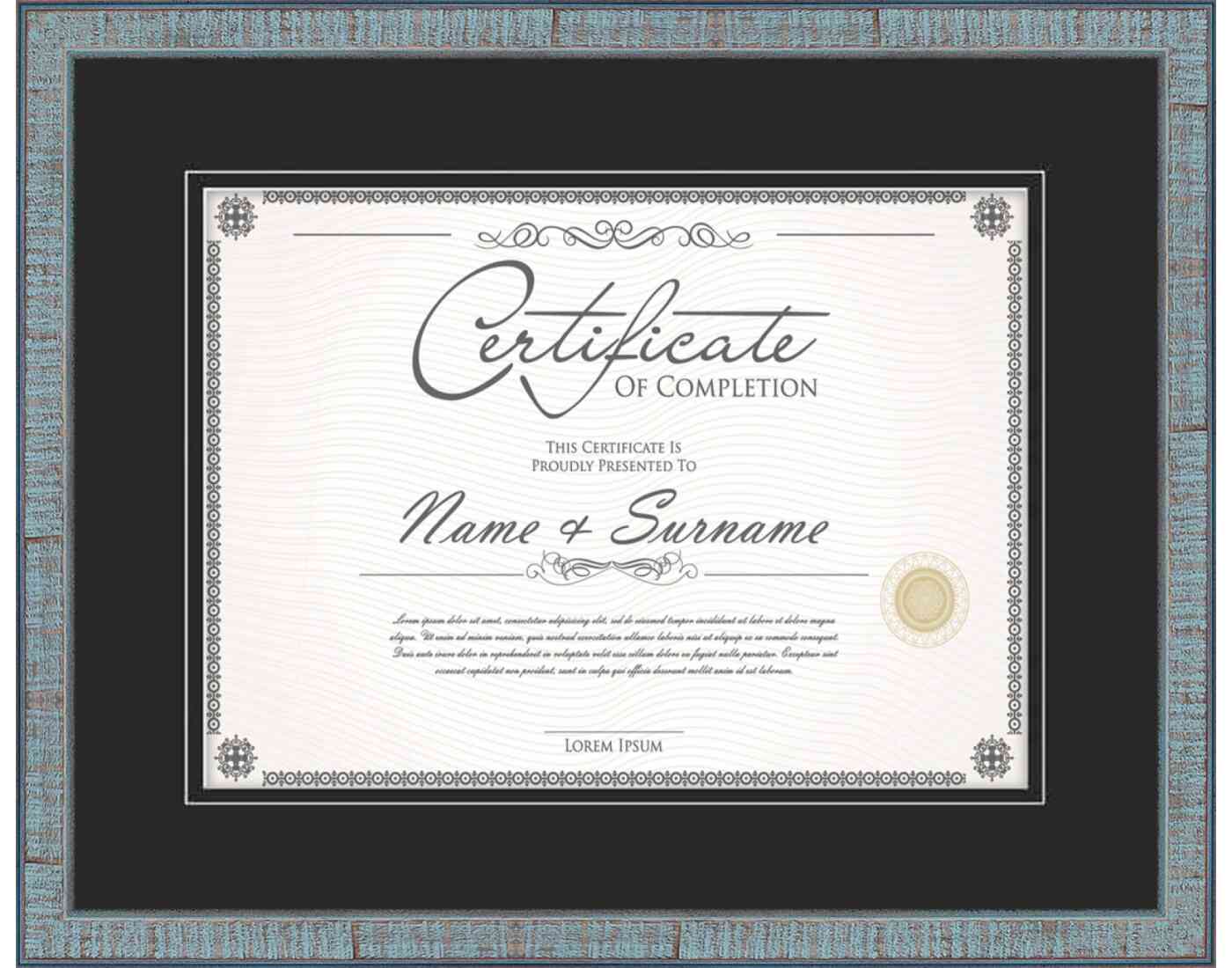 Misc Frame for Certificates & Diplomas