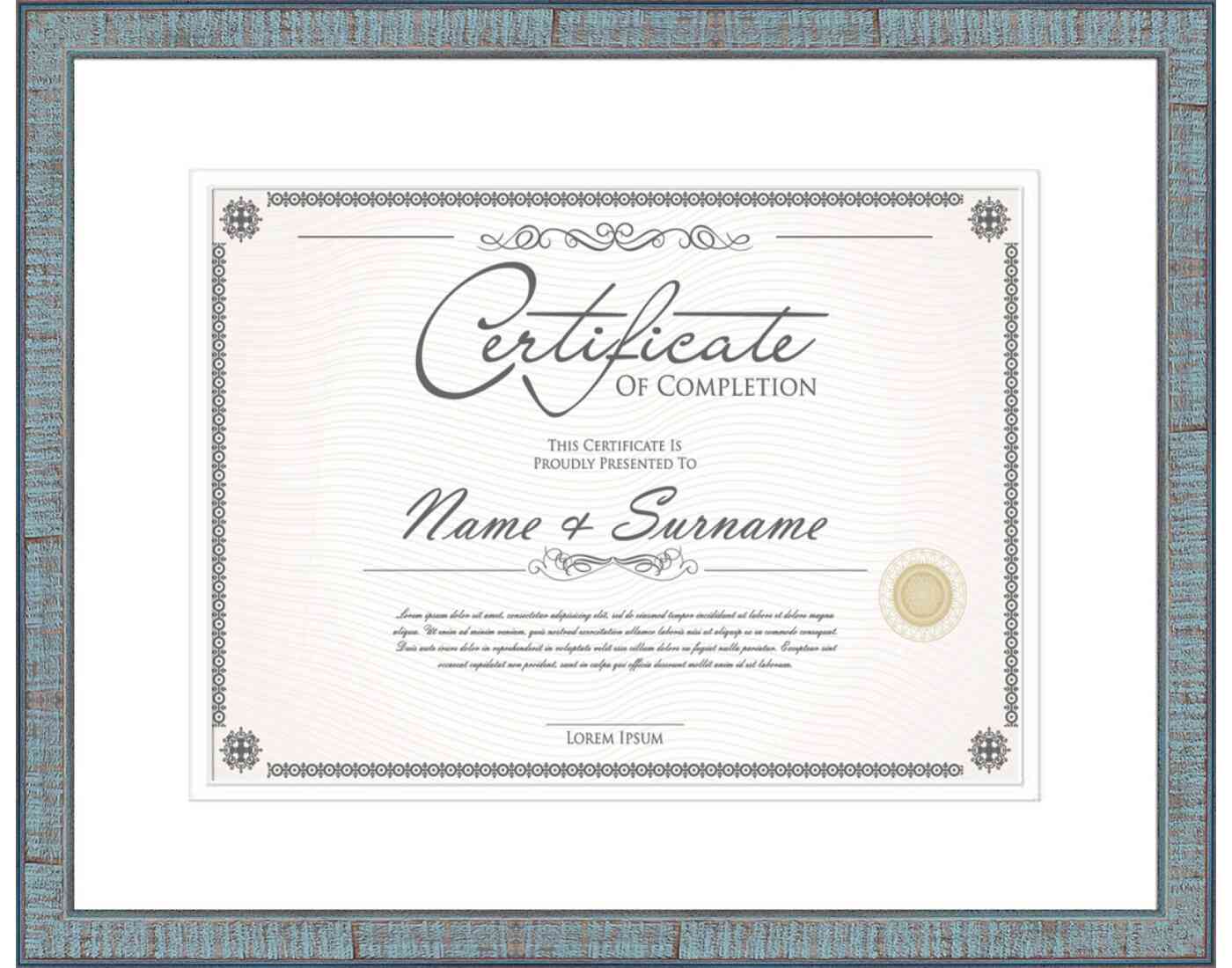 Misc Frame for Certificates & Diplomas