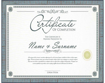 Misc Frame for Certificates & Diplomas
