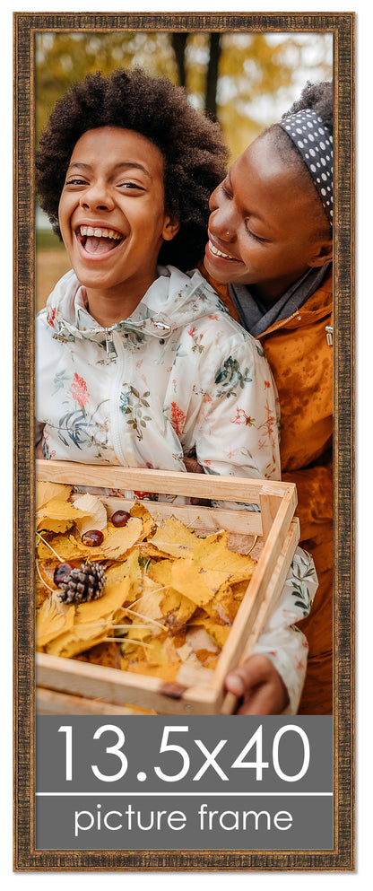 Distressed/Aged Gold Wood Picture Frame