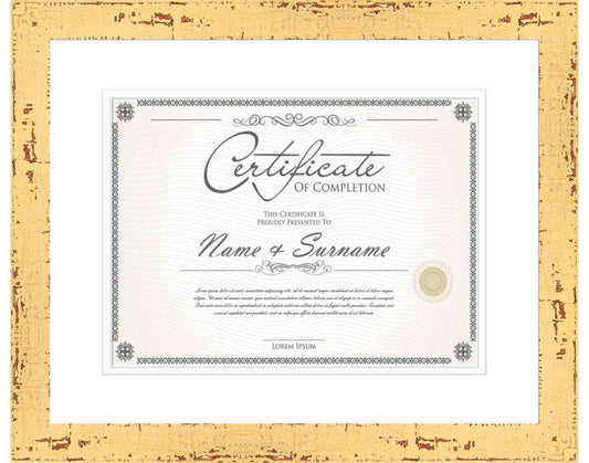 Color Frame for Certificates & Diplomas