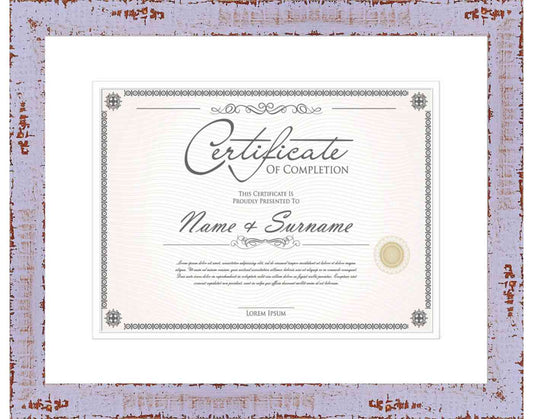 Color Frame for Certificates & Diplomas