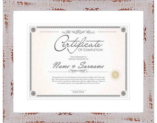Color Frame for Certificates & Diplomas