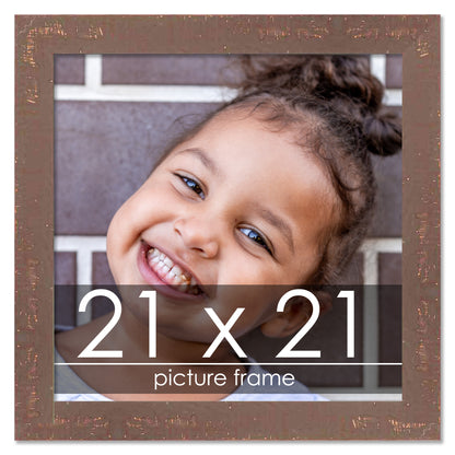 Shabby Chic Brown Wood Picture Frame