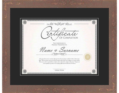 Color Frame for Certificates & Diplomas