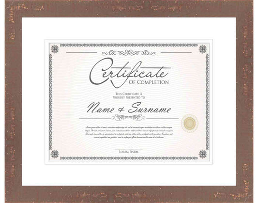 Color Frame for Certificates & Diplomas