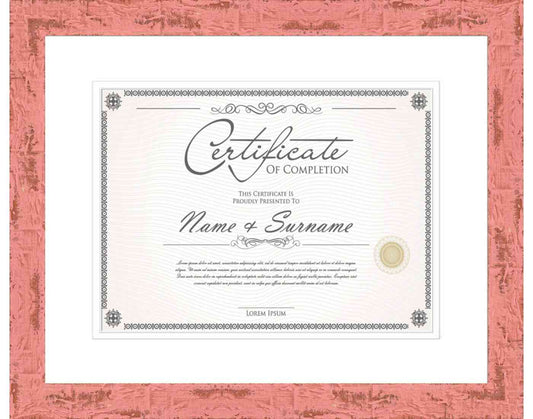 Color Frame for Certificates & Diplomas