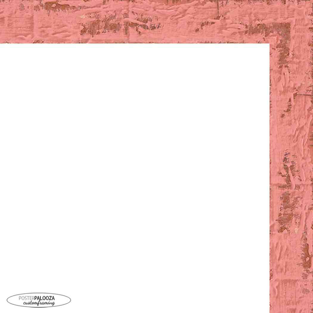 Shabby Chic Pink Wood Picture Frame