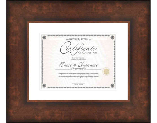 Bronze Frame for Certificates & Diplomas