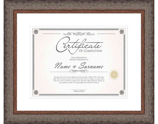 Other Wood Tones Frame for Certificates & Diplomas