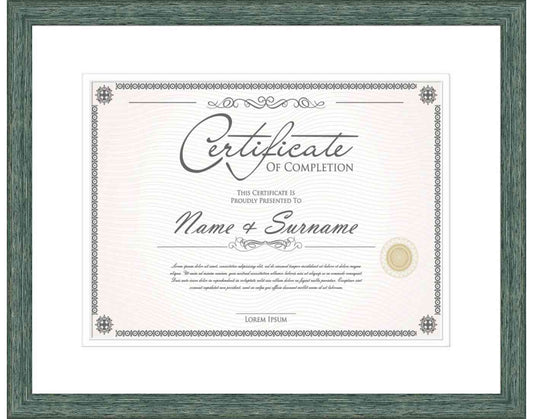 color Frame for Certificates & Diplomas