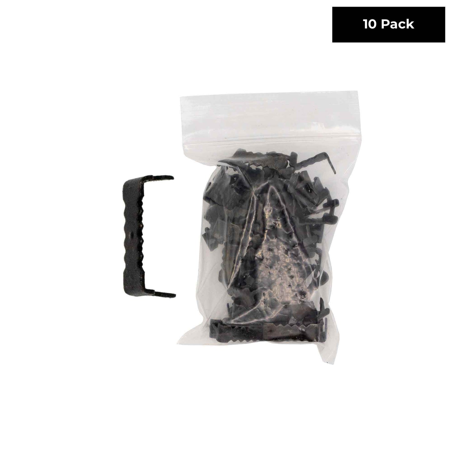 Small Black No Nail Sawtooth Hangers