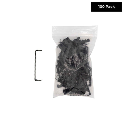 Large Black No Nail Sawtooth Hangers