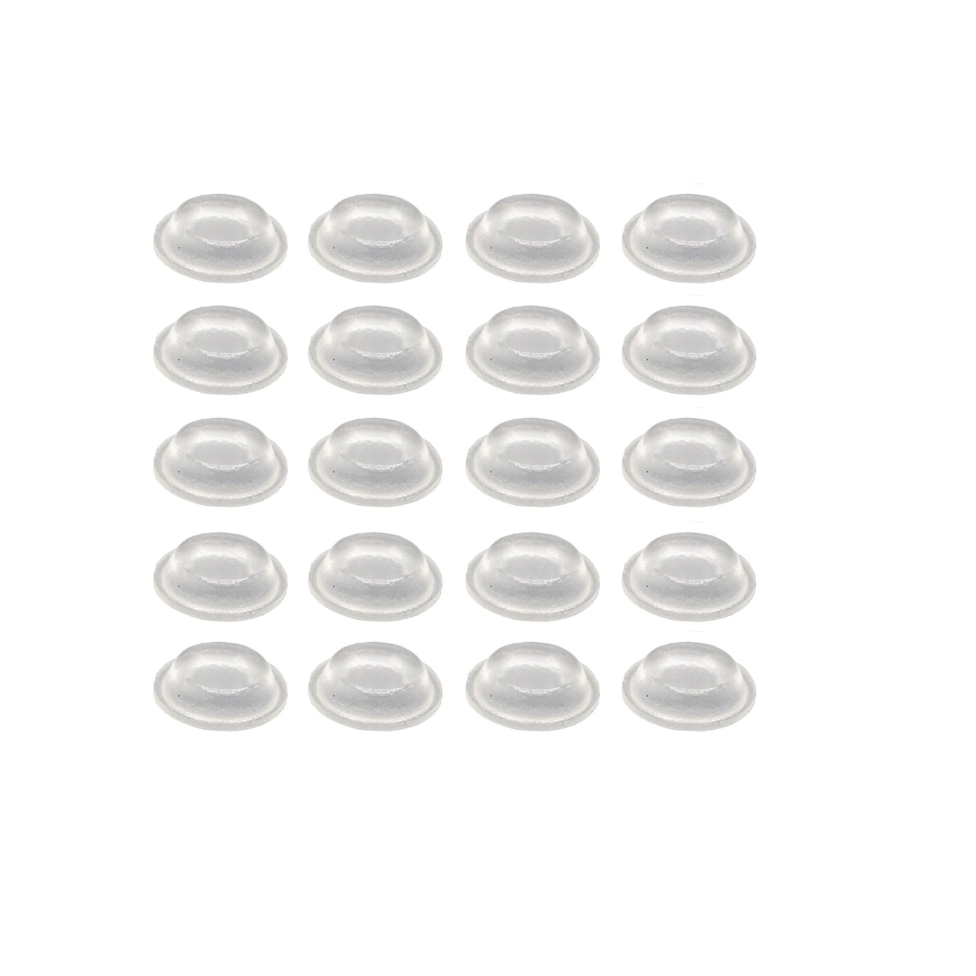 Self Stick Clear Silicone Protective Wall Bumpers