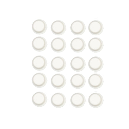 Self Stick White Silicone Protective Wall Bumpers