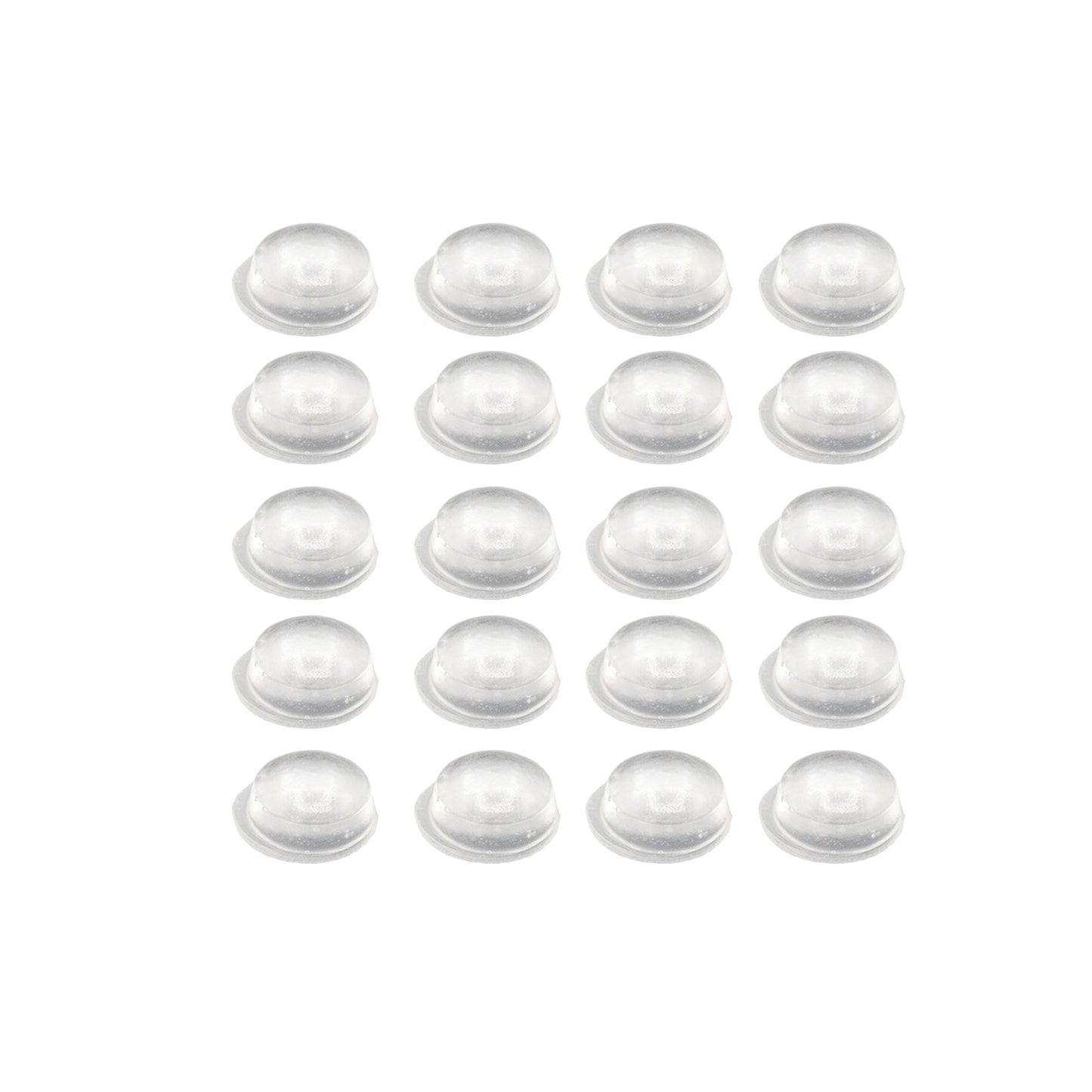 Self Stick Clear Silicone Protective Wall Bumpers