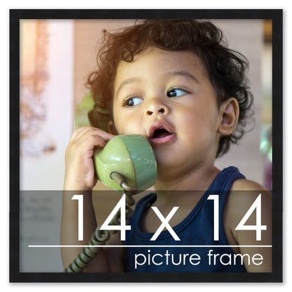Contemporary Black Wood Picture Frame
