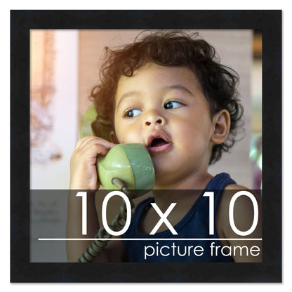 Contemporary Black Wood Picture Frame