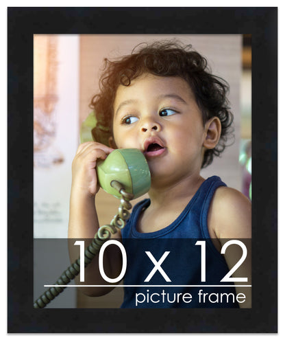 Contemporary Black Wood Picture Frame