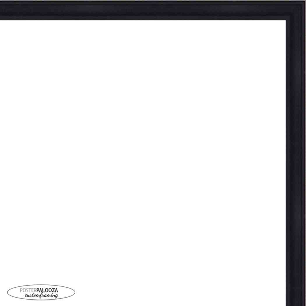 Contemporary Black Wood Picture Frame
