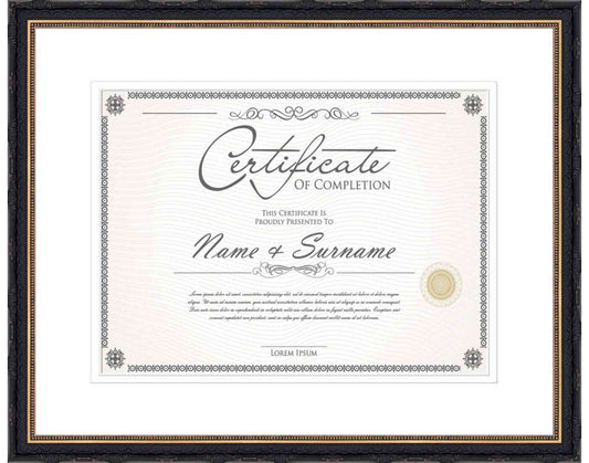 color Frame for Certificates & Diplomas