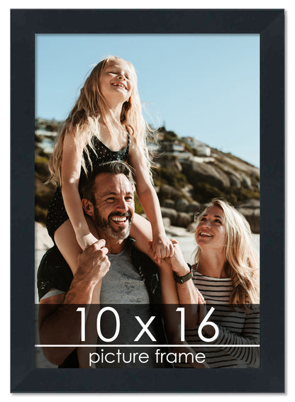 Contemporary Black Wood Picture Frame