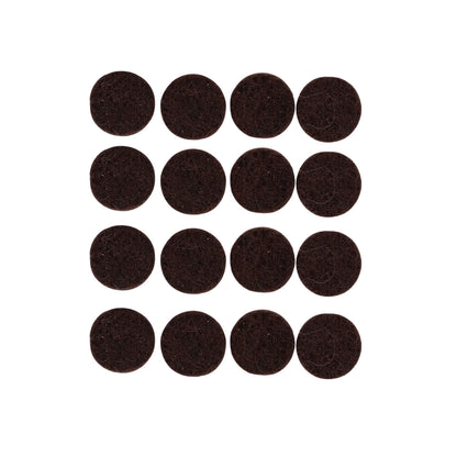 Self Stick Brown Felt Protective Wall Bumpers