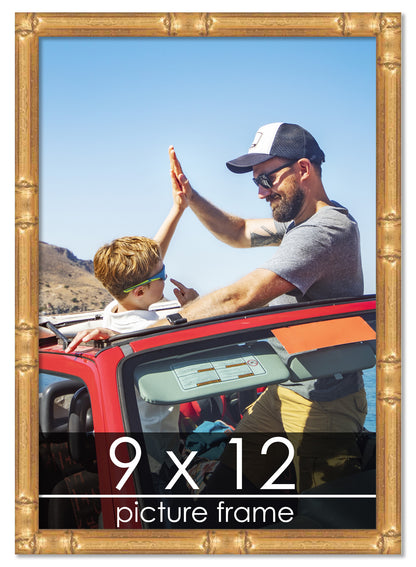 Bamboo Gold Wood Picture Frame