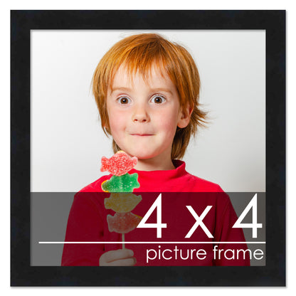 Contemporary Black Wood Picture Frame